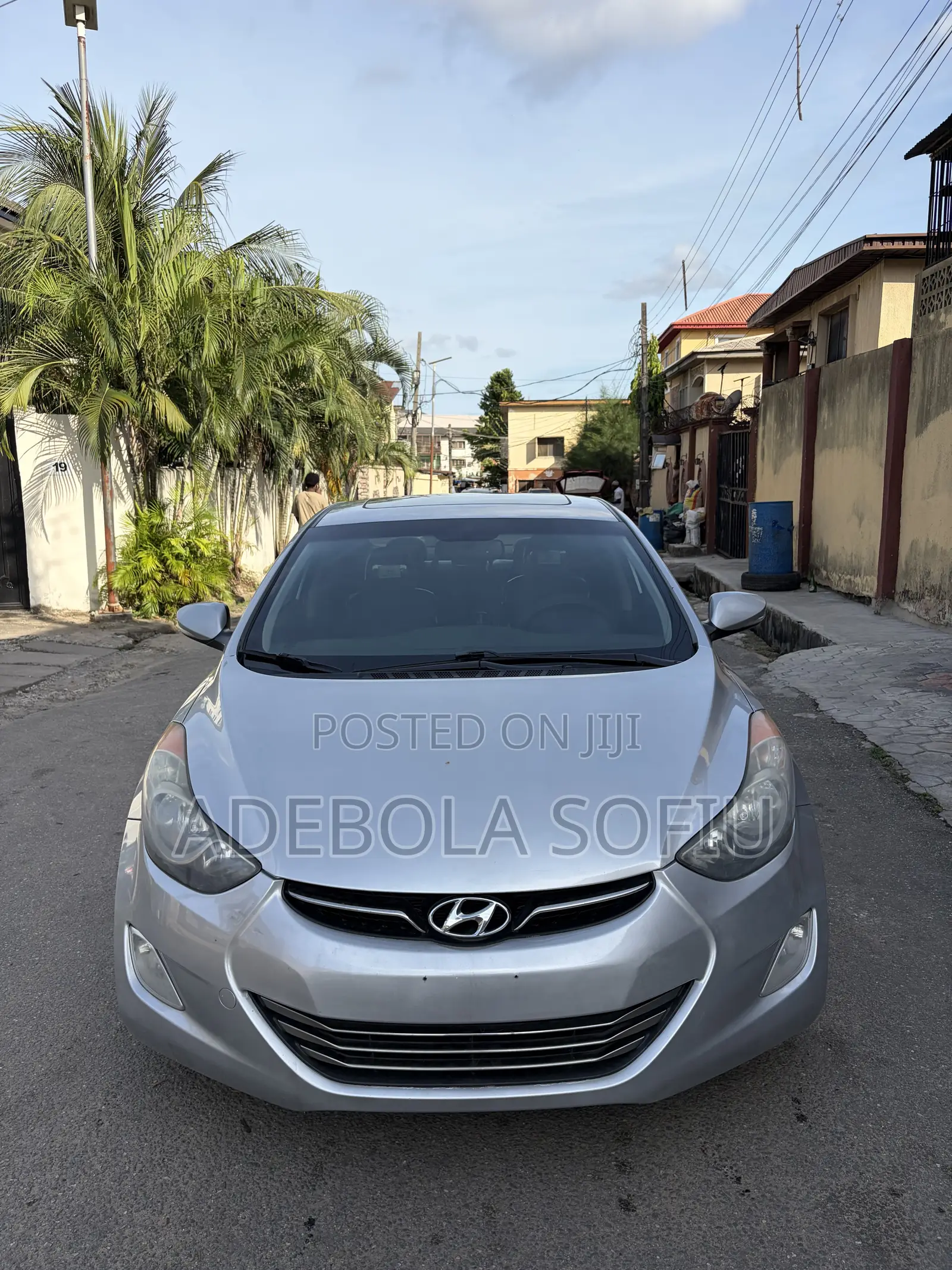 Hyundai Elantra Limited Sedan FWD (1.8L 4cyl 6A) 2013 Silver