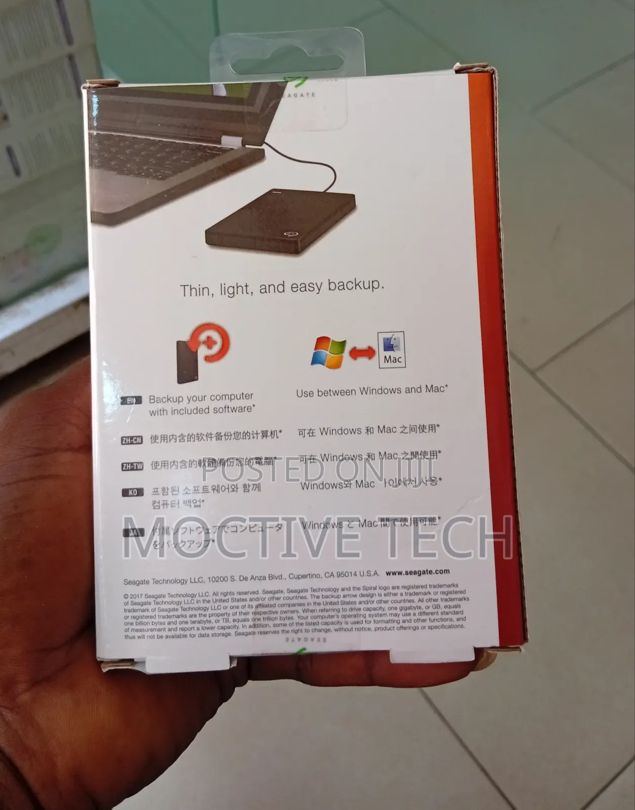 External Hard Drive Seagate 500gb