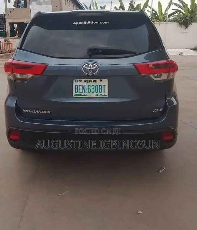 Toyota Highlander 2016 Blue