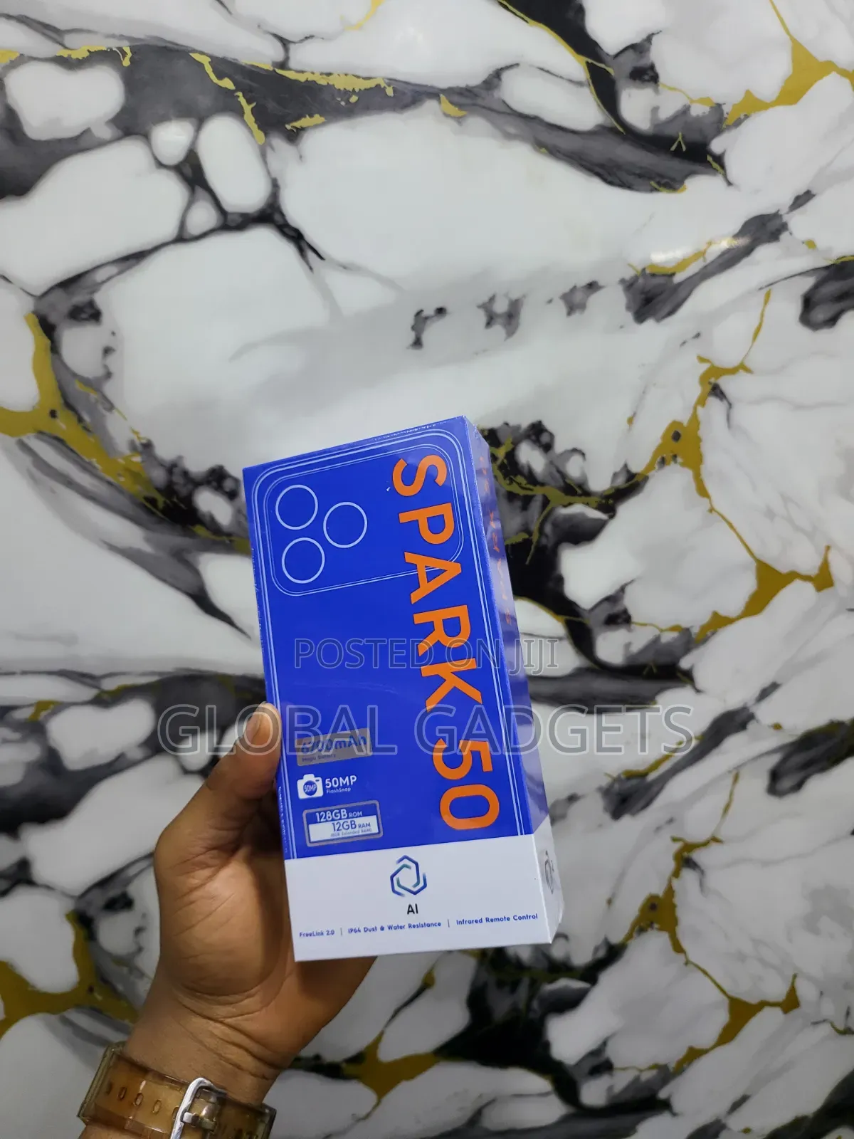 New Tecno Spark 50 128 GB Blue