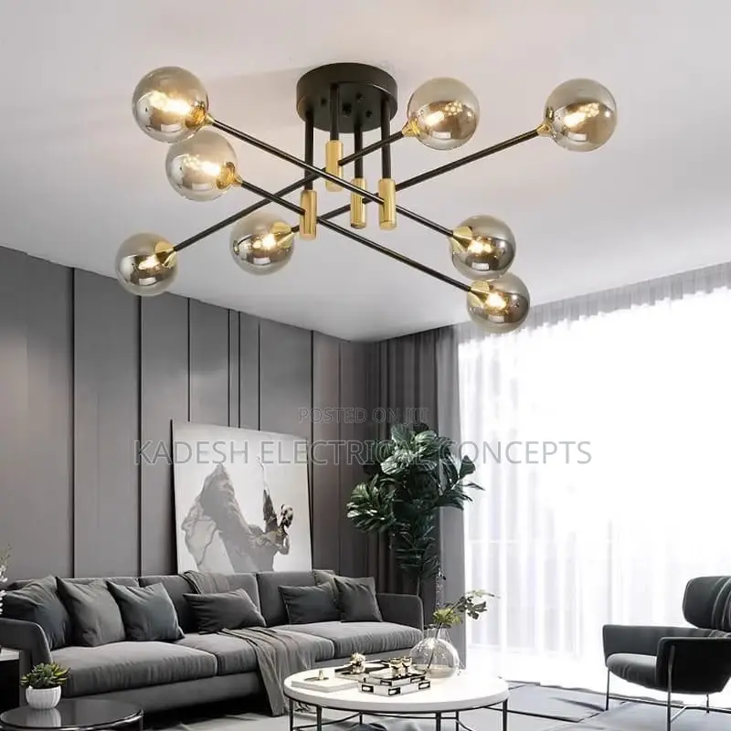 Nordic Modern Led Chandeliers Ceiling Creative Glass Ball Chandelier