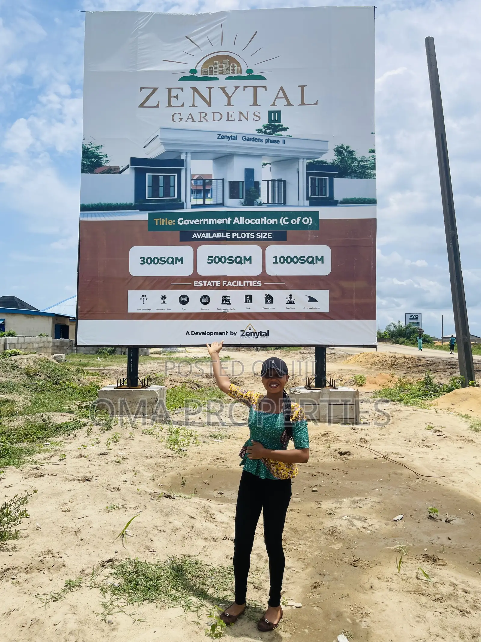 12 Months No Interest, C of O Land Initial Deposit 3m