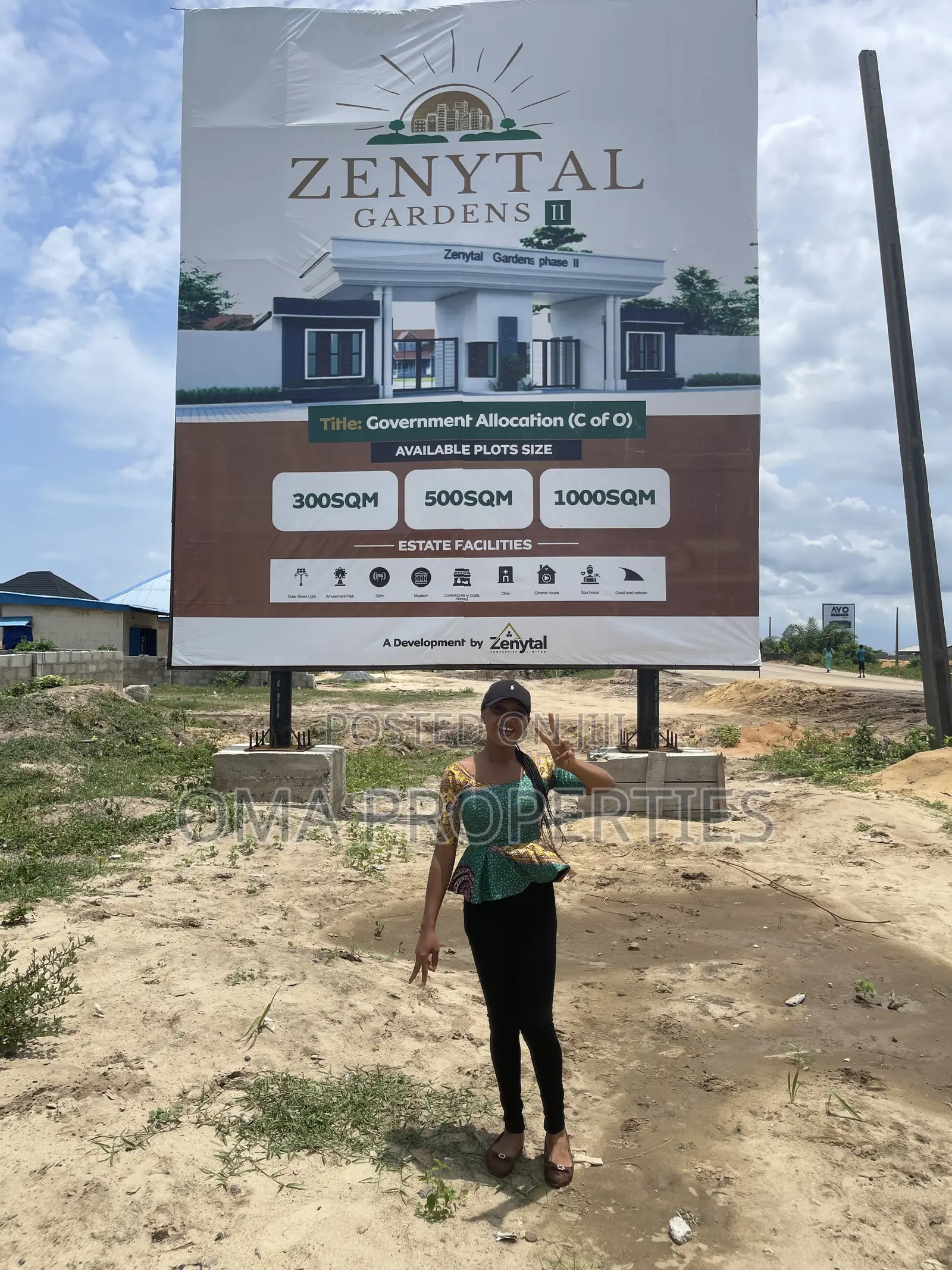 12 Months No Interest, C of O Land Initial Deposit 3m