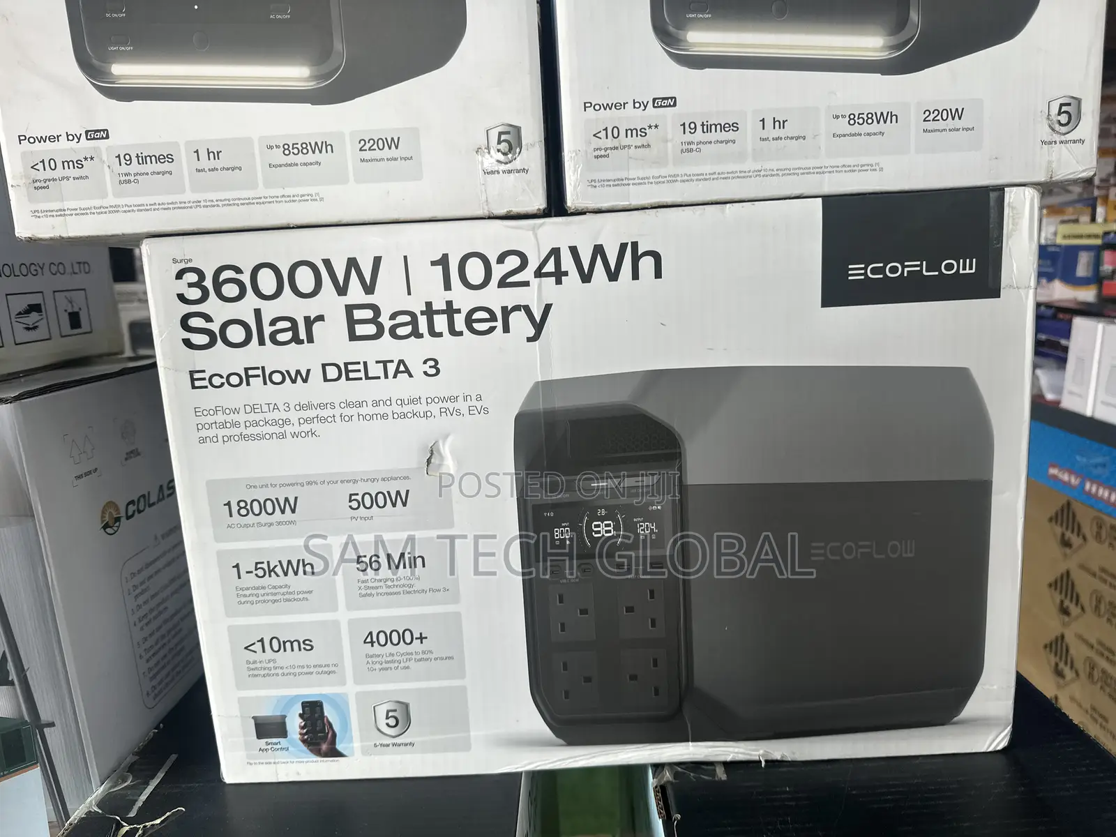 Eco Flow Solar Generator