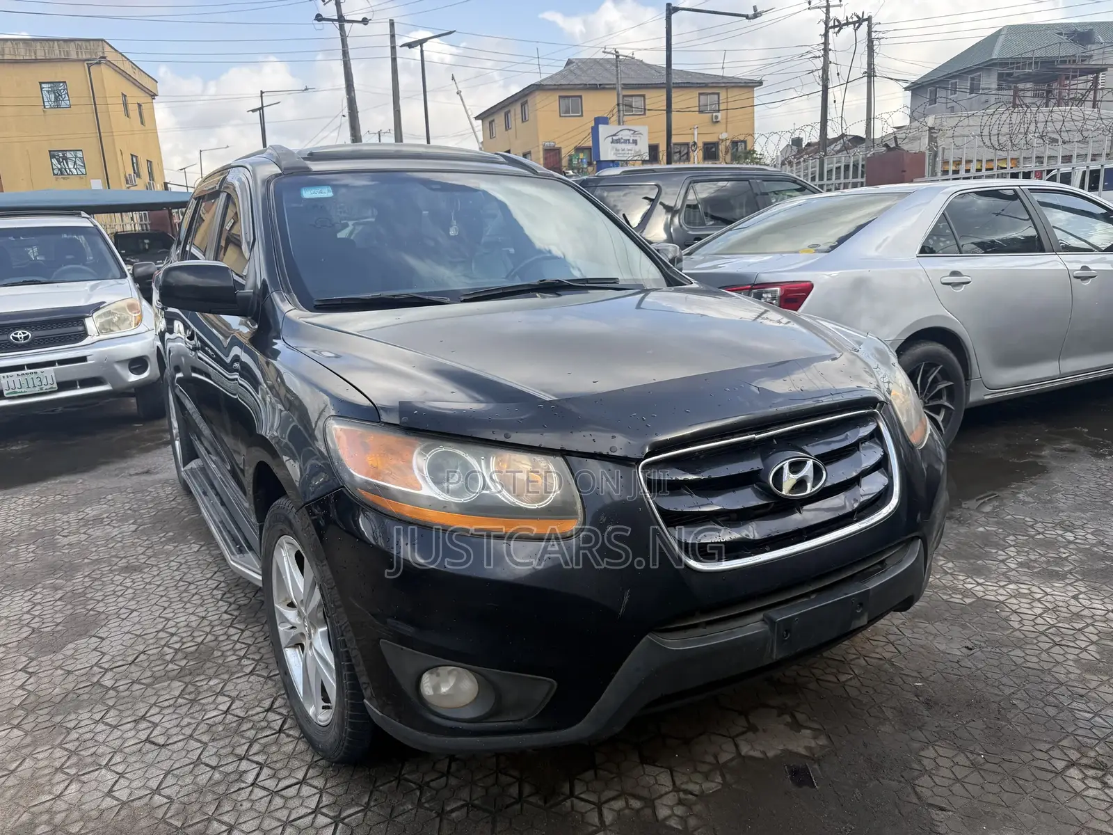 Hyundai Santa Fe Limited 2011 Black