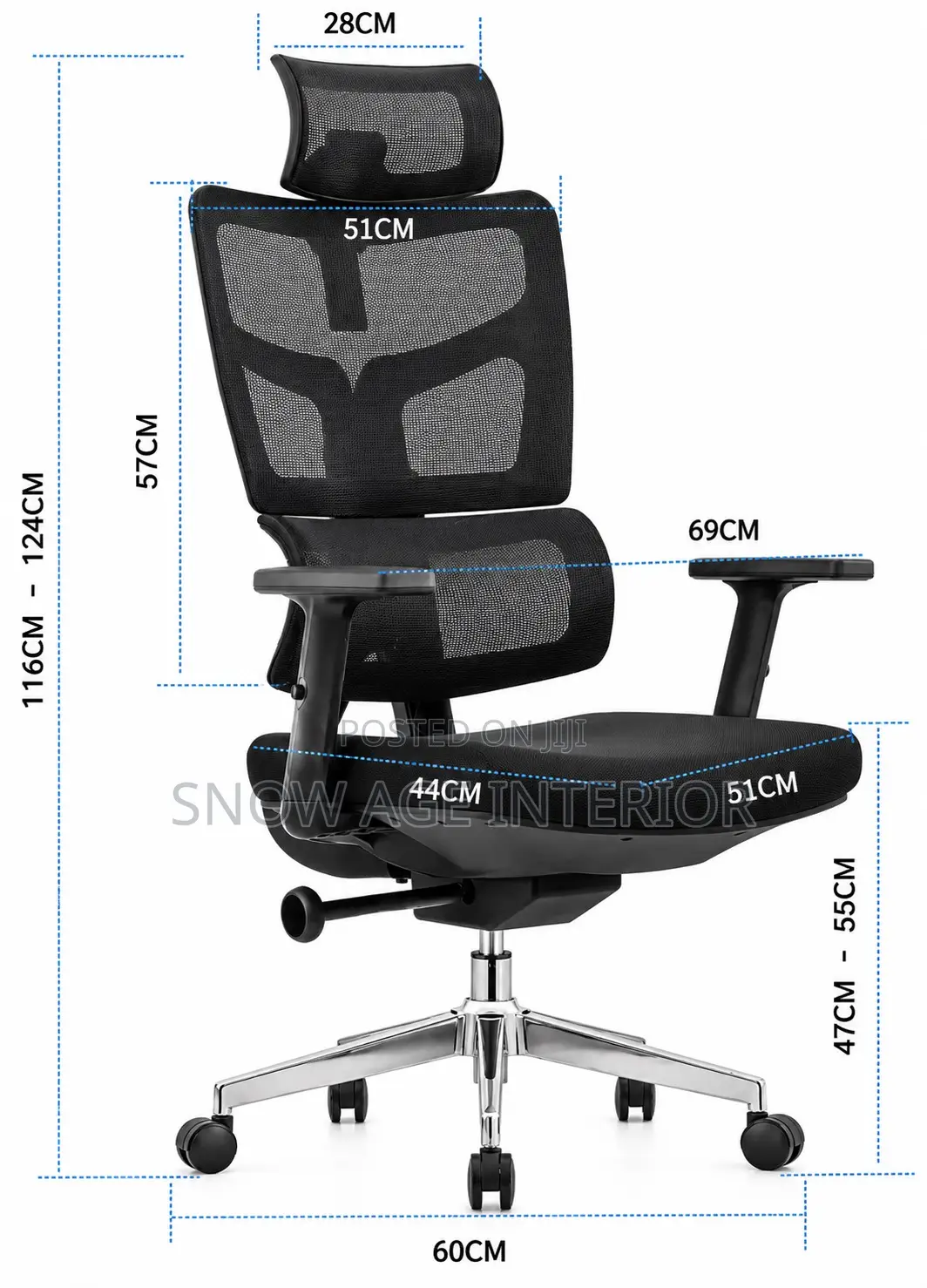 Executive Ergonomic Mesh Chair