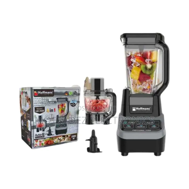 Hoffmans 4in1 Blender/Juicer/Yam Pounder/Multifunctional Food Procesor