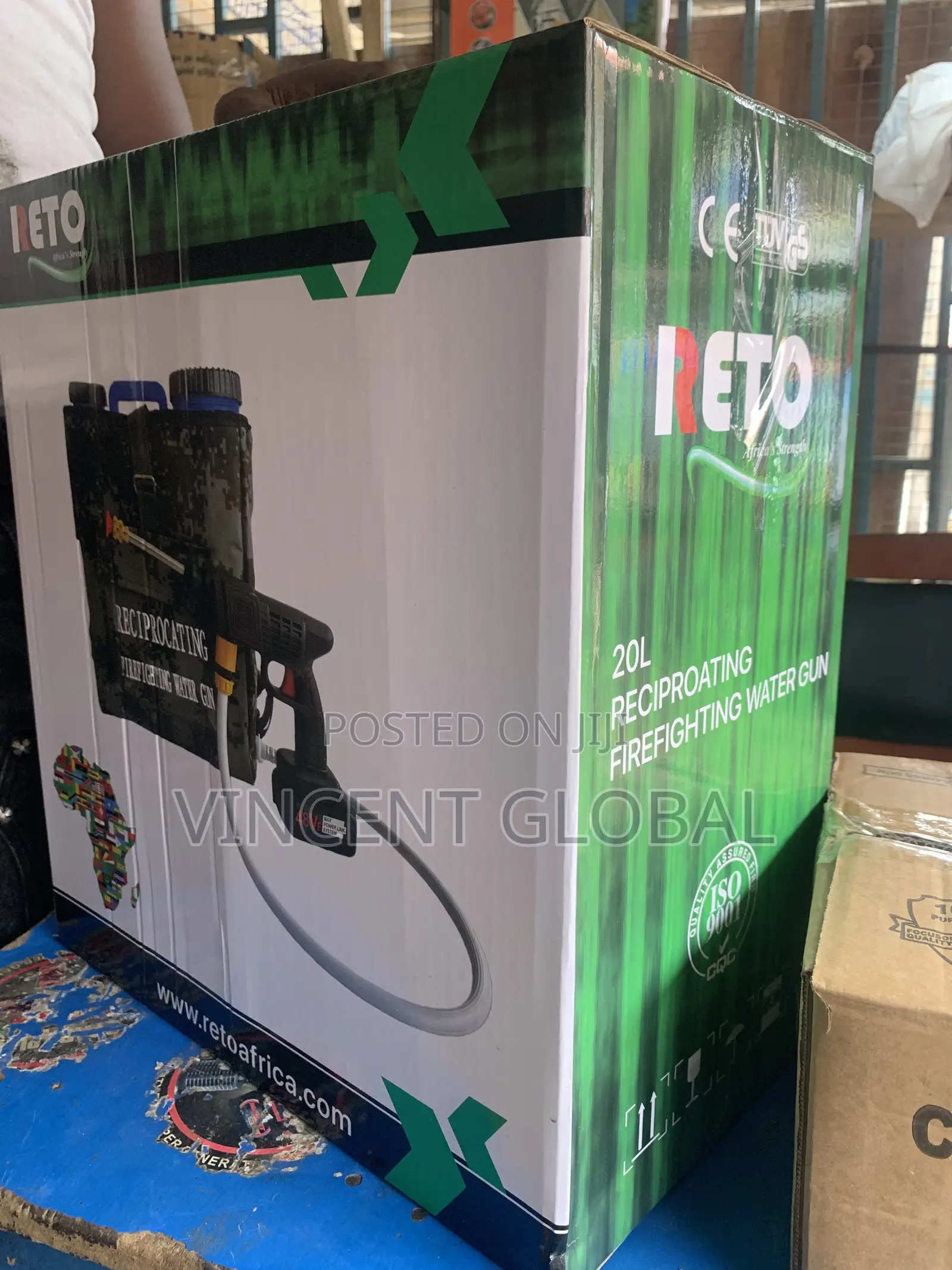 20 Liters Reciprocating Firefighting Water Gun