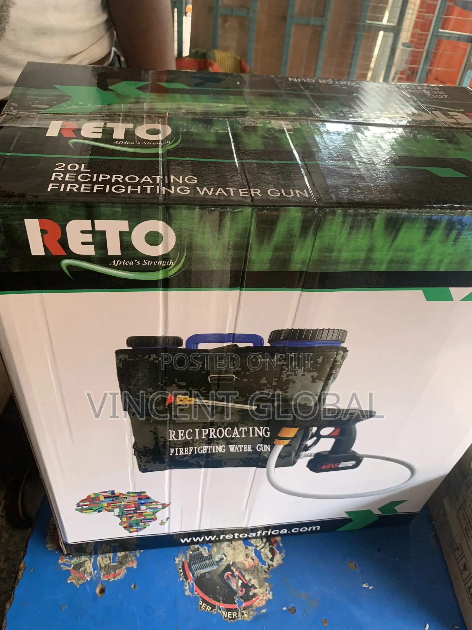 20 Liters Reciprocating Firefighting Water Gun