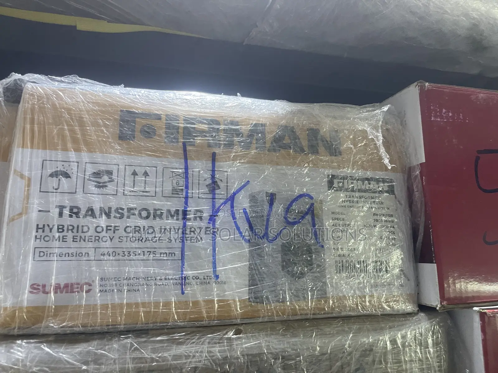 1.2kva/12v Firman Transformer Base Solar Inverter