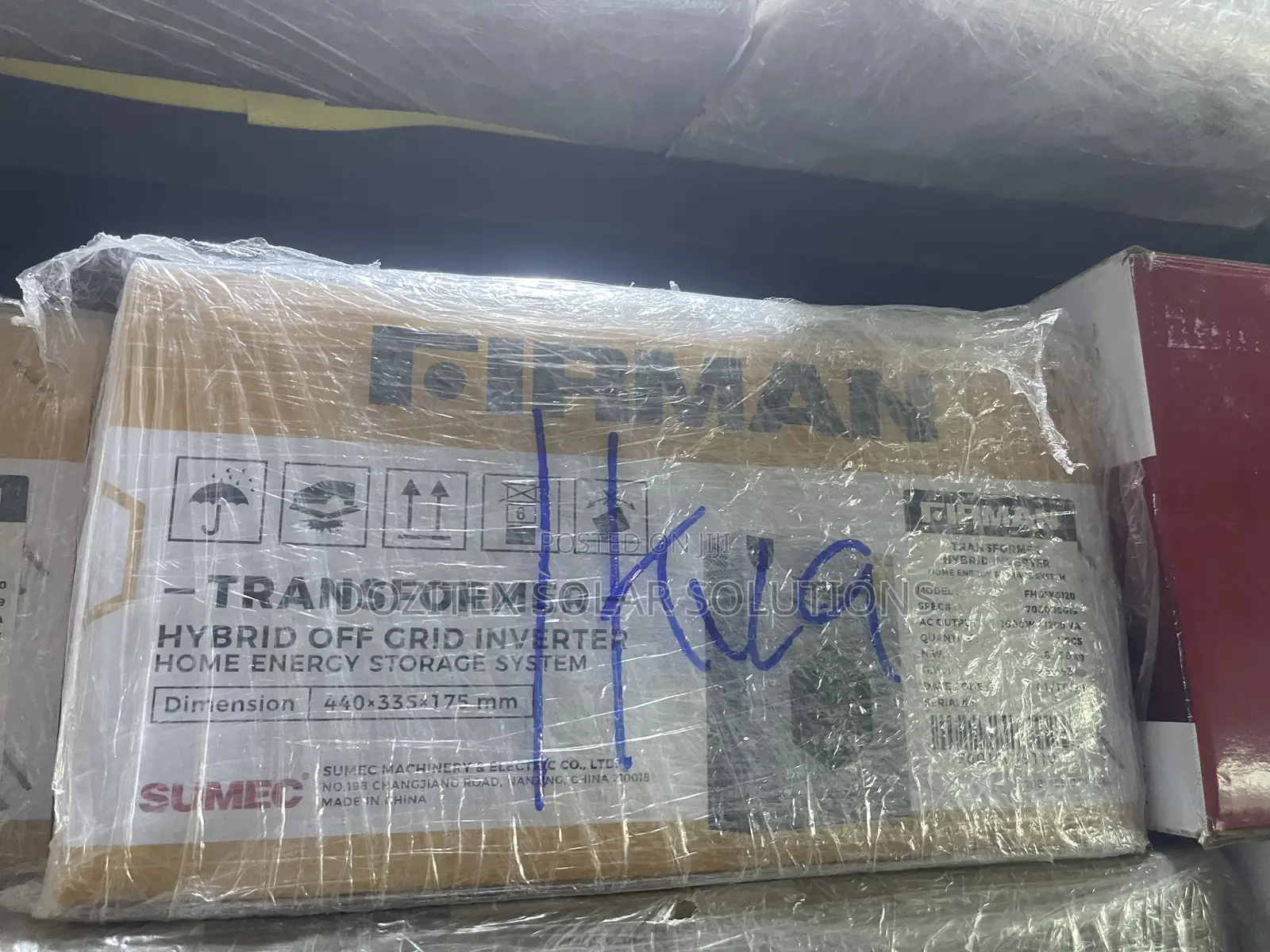 1.2kva/12v Firman Transformer Base Solar Inverter