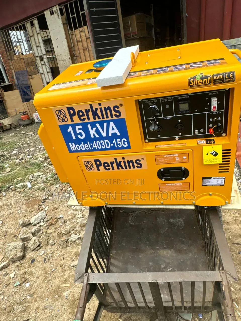 Perkins 15kva Diesel Soundproof Generator – Reliable Power Solution