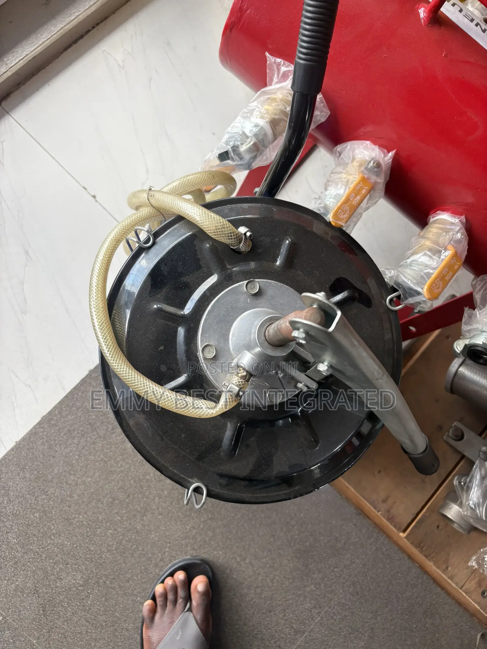 Wufu Model Rh-8201a High-Pressure Grease Pump Bucket