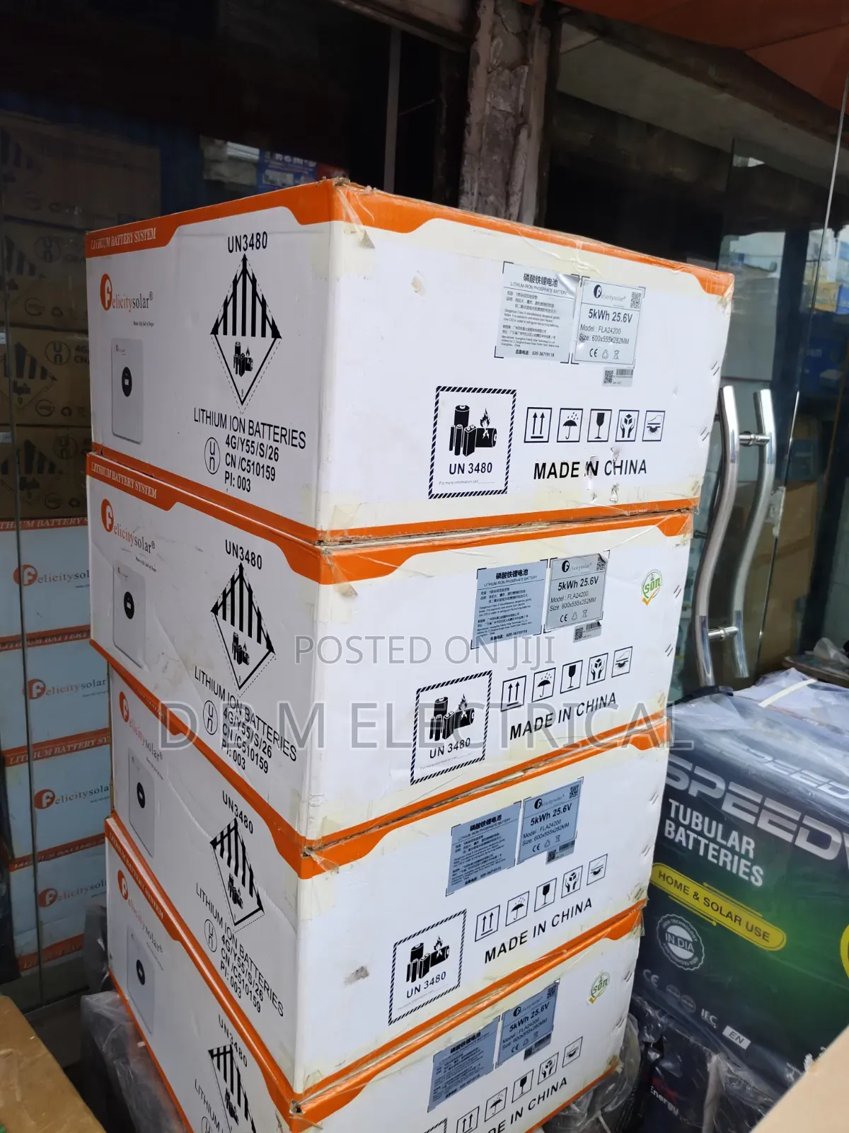 Felicity Solar Limtom Battery 5kwh 24v