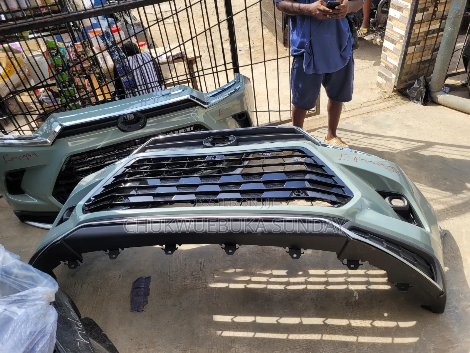 Complete Front Bumper Highlander Grand 2025