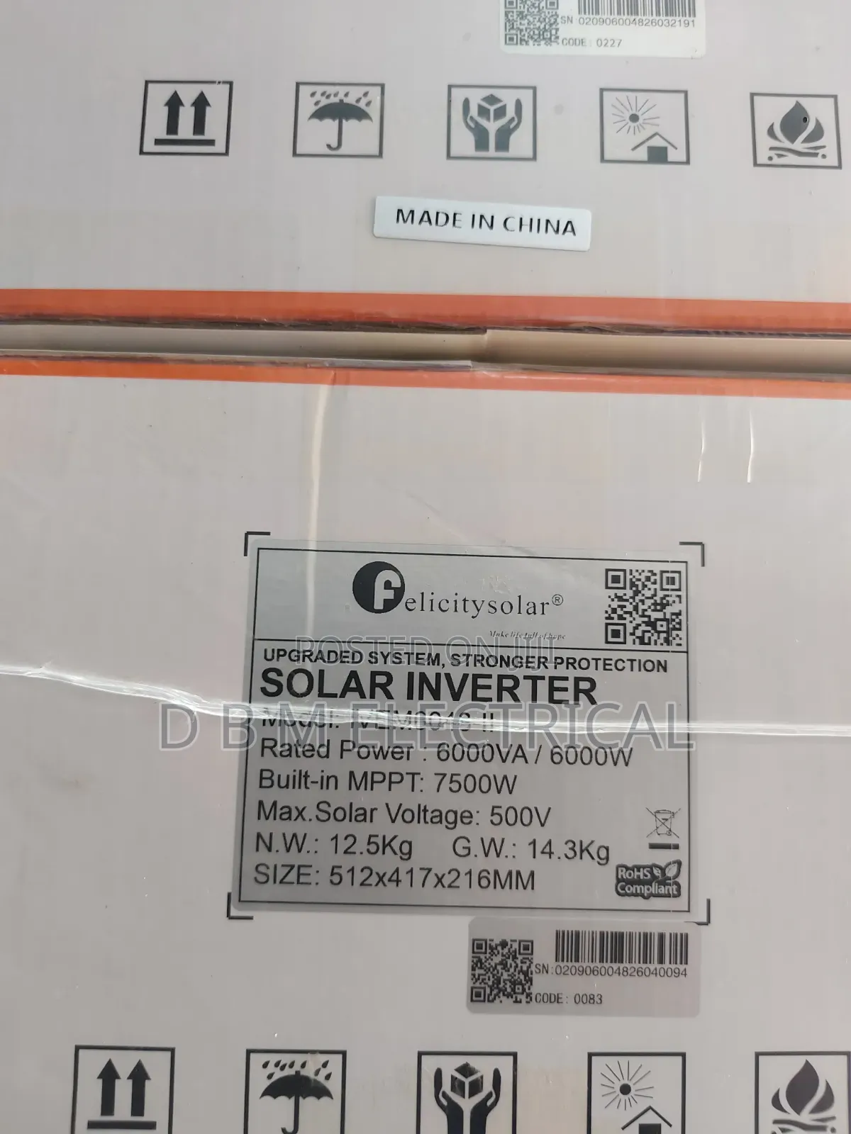 Felicity Solar Inverter 6kva 48v