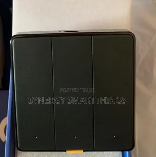 C-smart Zigbee 3 Gang Button Switch With Alexa- Google Voice Assistant