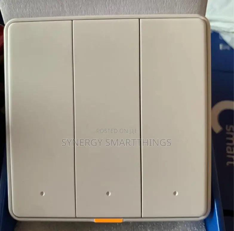 C-smart Zigbee 3 Gang Button Switch With Alexa- Google Voice Assistant