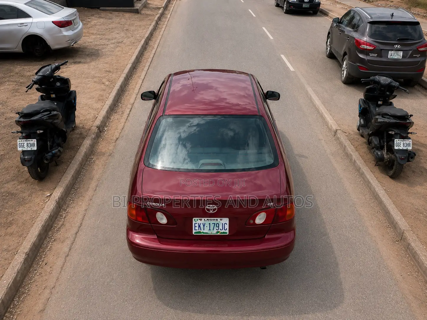 Toyota Corolla 2006 Red