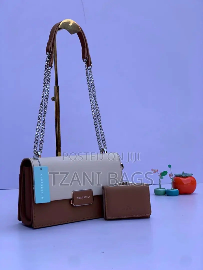 Chrisbella Trendy Flap Chain Shoulder Bag