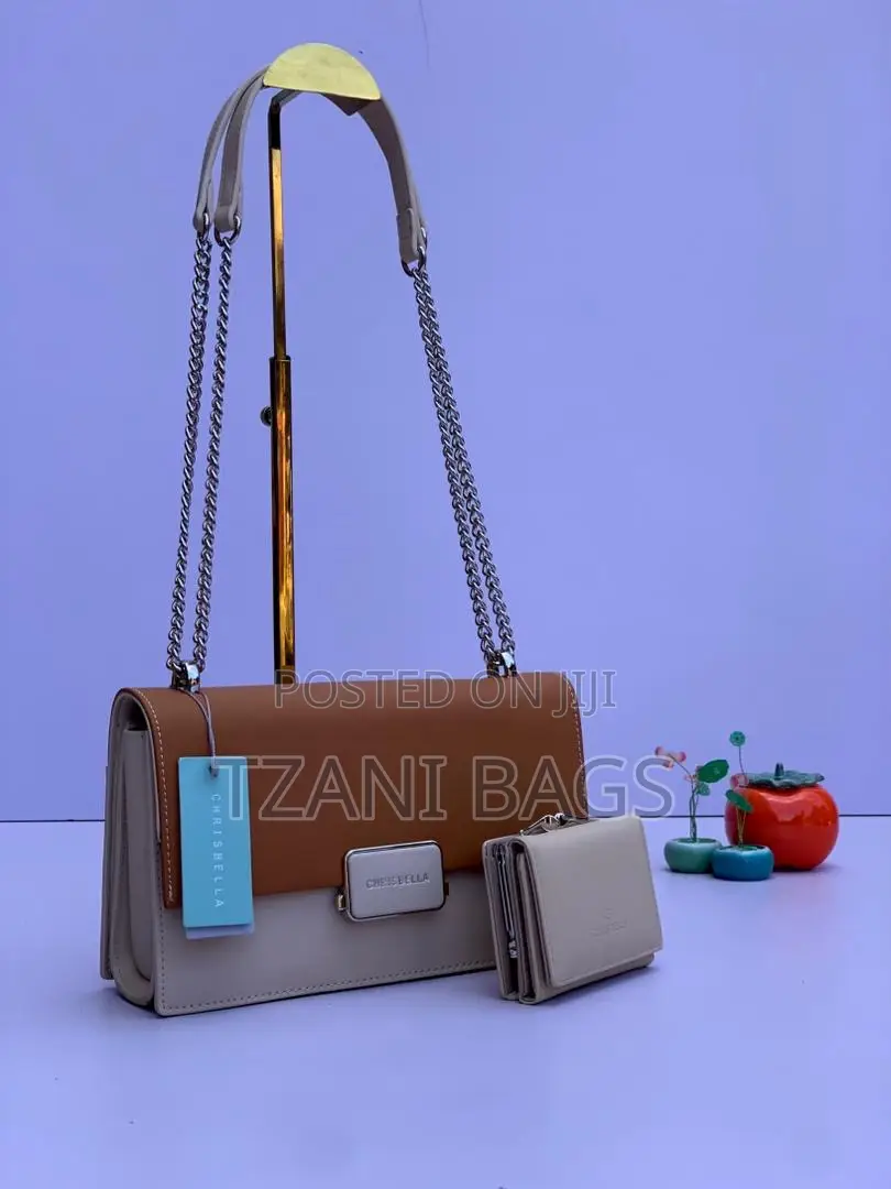 Chrisbella Trendy Flap Chain Shoulder Bag