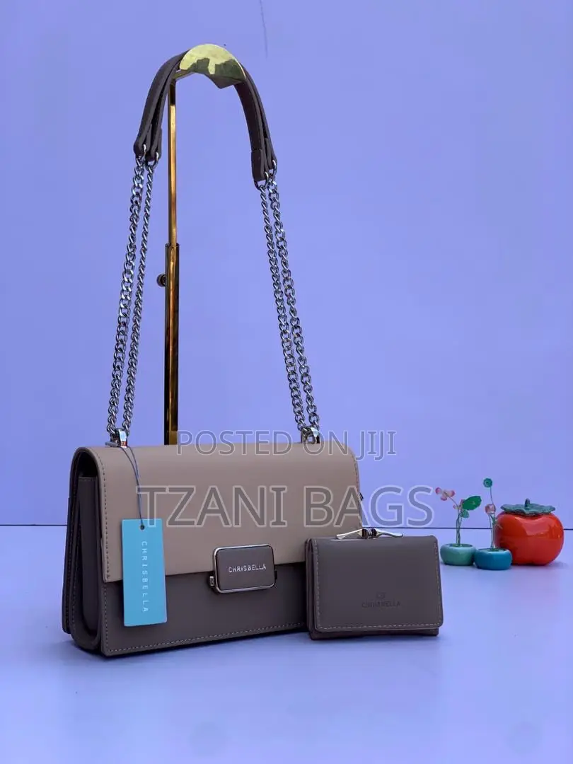 Chrisbella Trendy Flap Chain Shoulder Bag