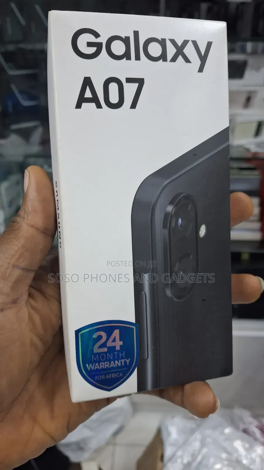 New Samsung Galaxy A07 4G 64 GB Black