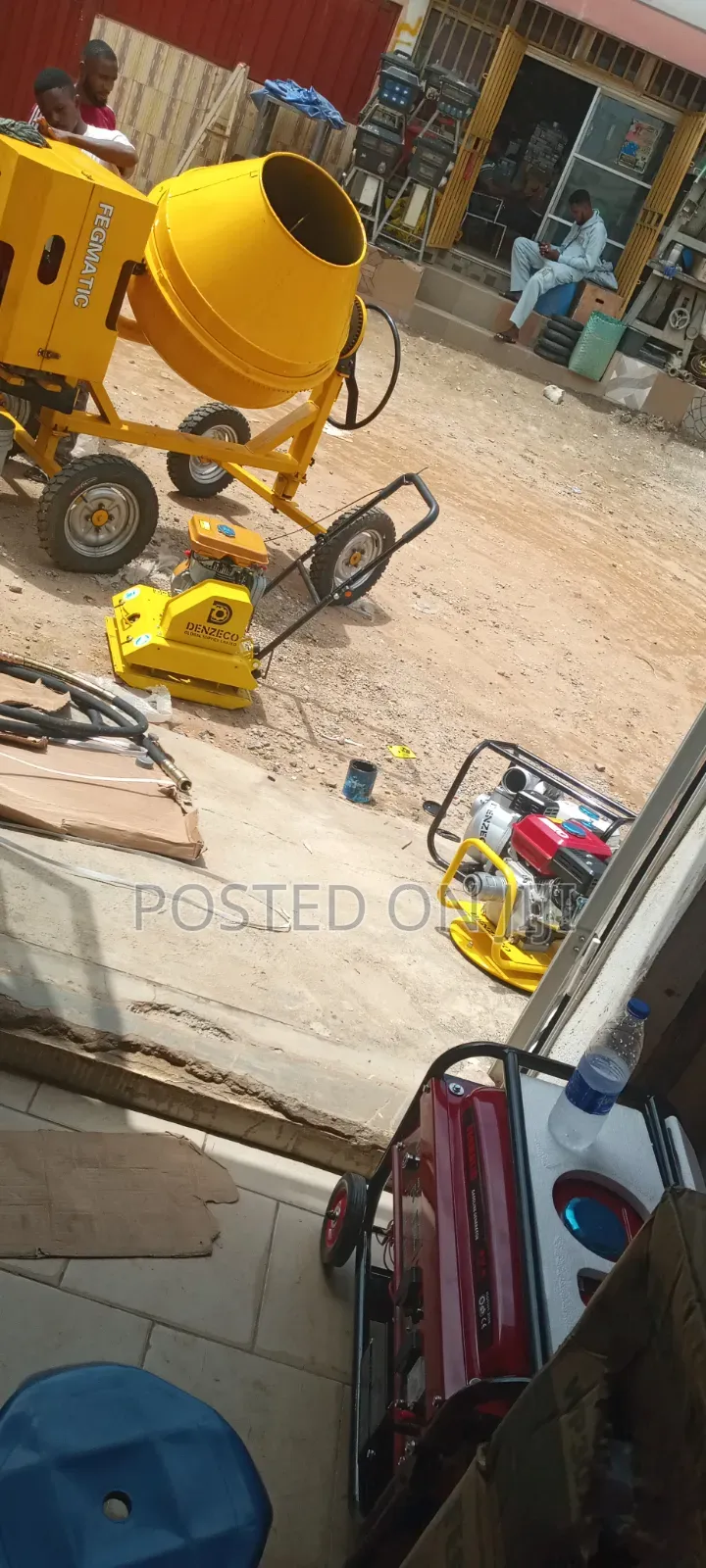Concrete Mixer (Fegmatic Steel)