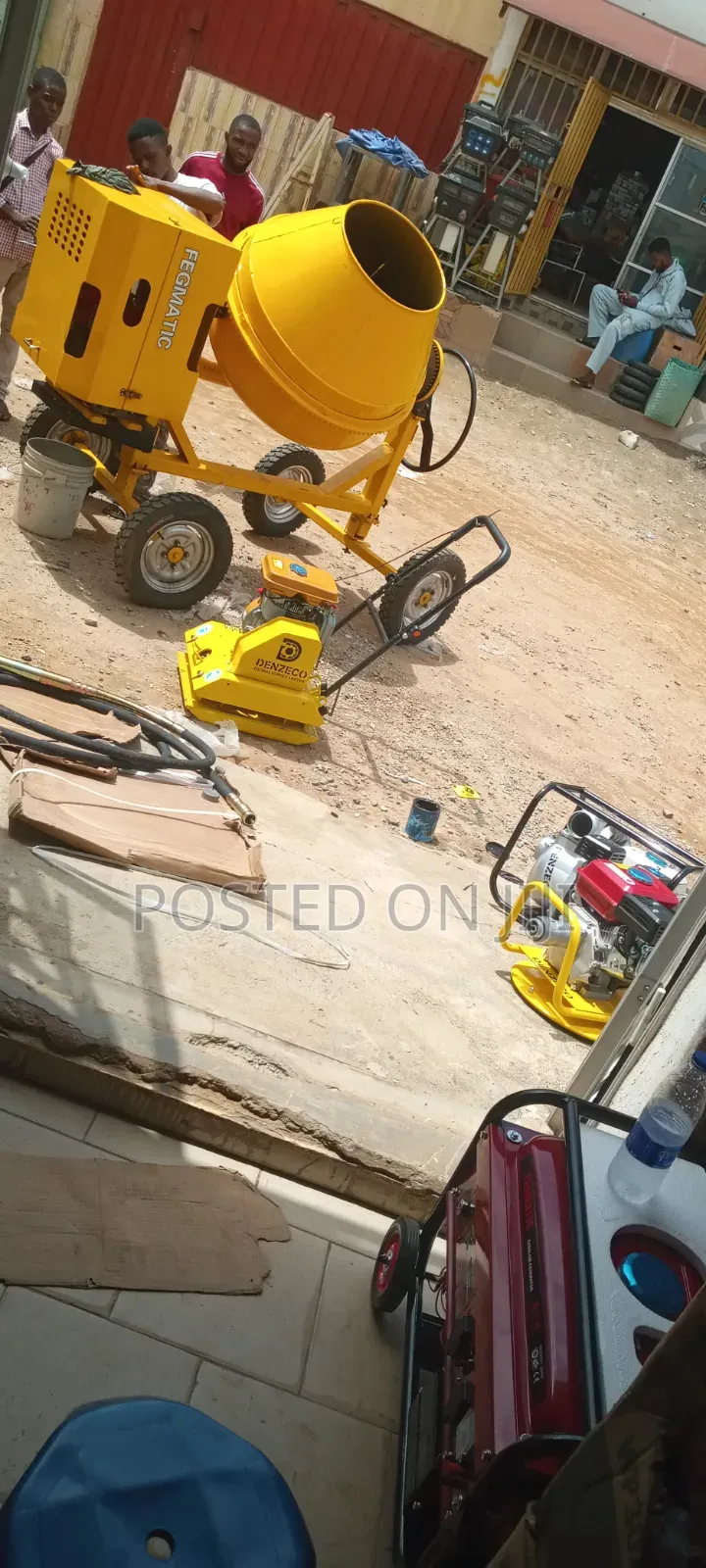 Concrete Mixer (Fegmatic Steel)