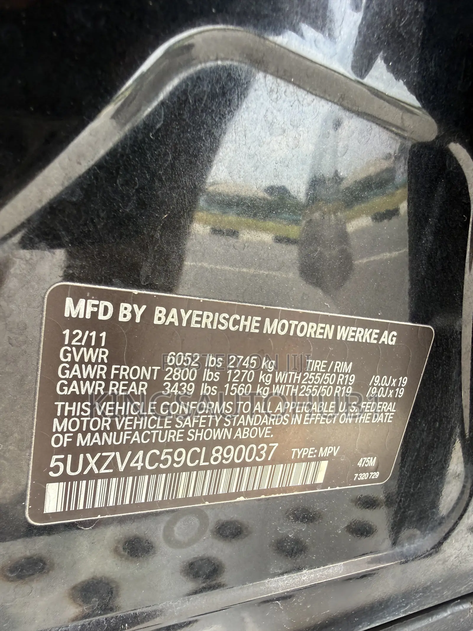 BMW X5 xDrive35i Sport Activity 2012 Black