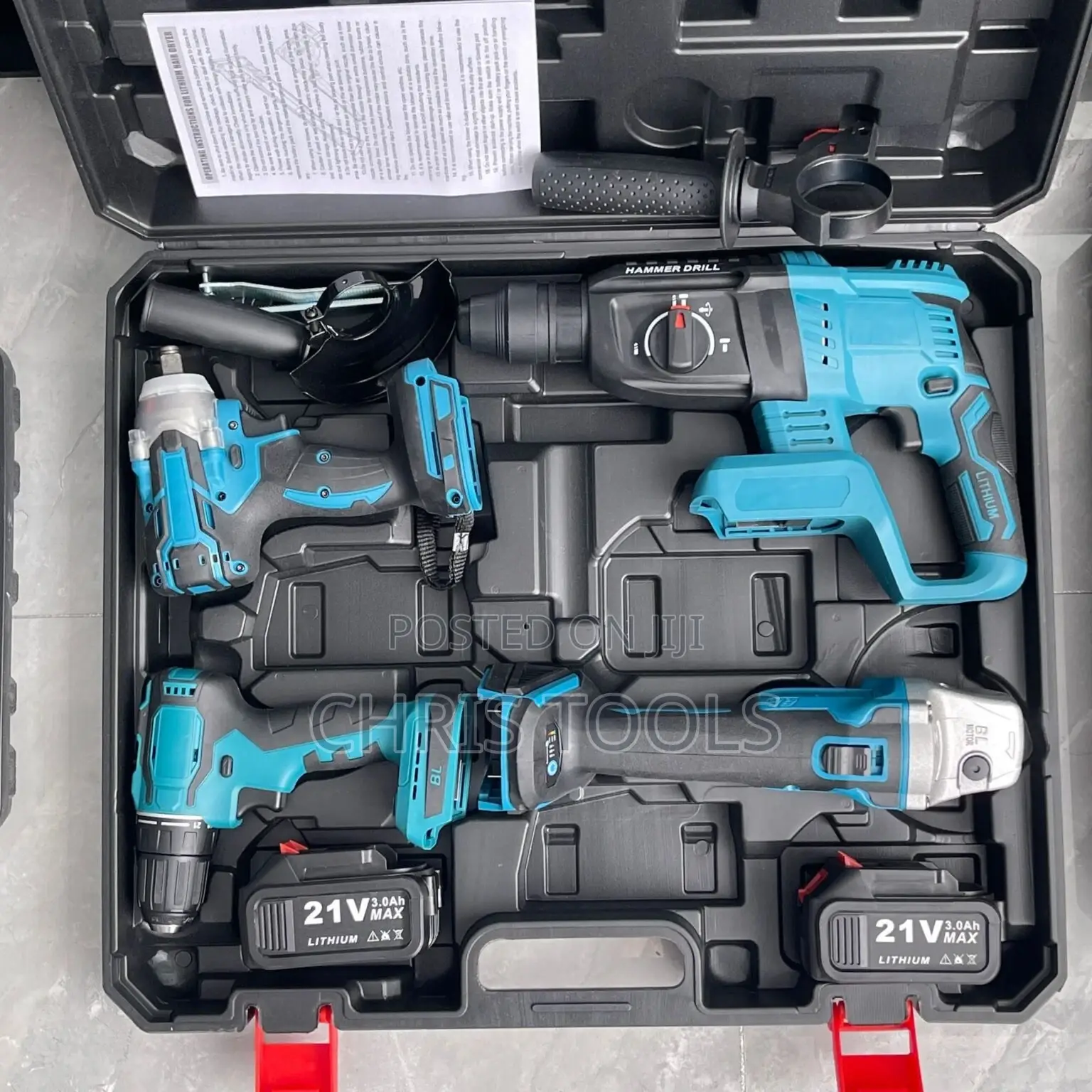 4 In 1 Cordless Power Tool Set