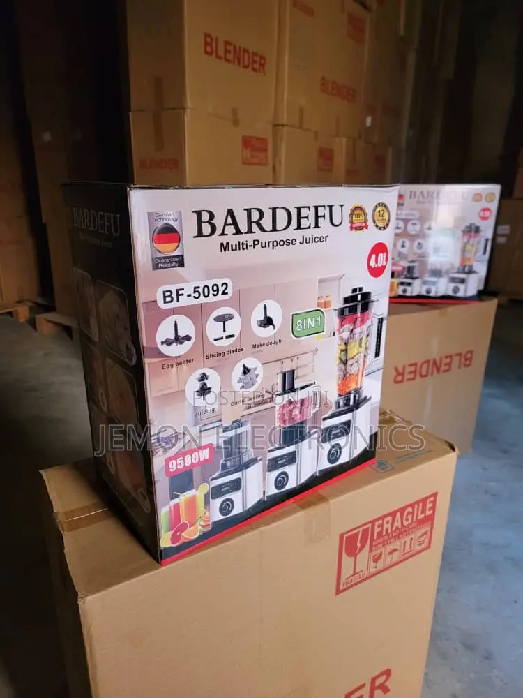 Bardefu Bf-5092 8-in-1 Multi-Purpose Juicer Blender – Powerful