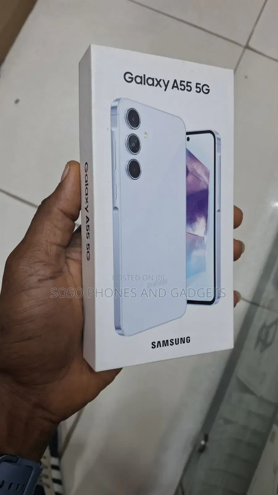 New Samsung Galaxy A55 128 GB Blue