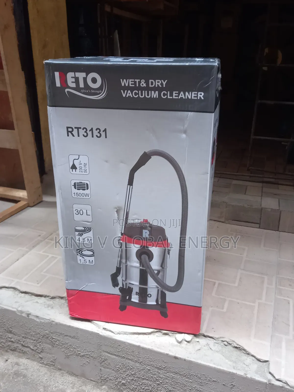 Reto Wet and Dry Vacuum Cleaner Rt3131