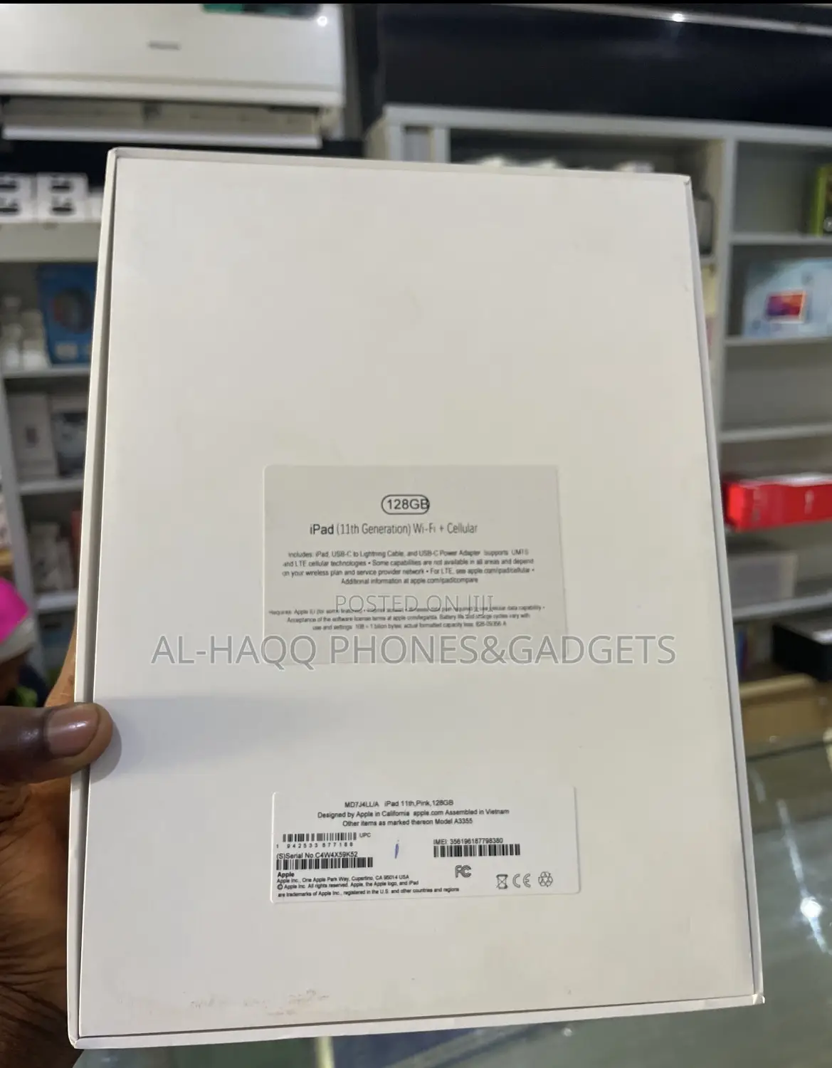 New Apple iPad Pro 11 (2022) 128 GB Pink