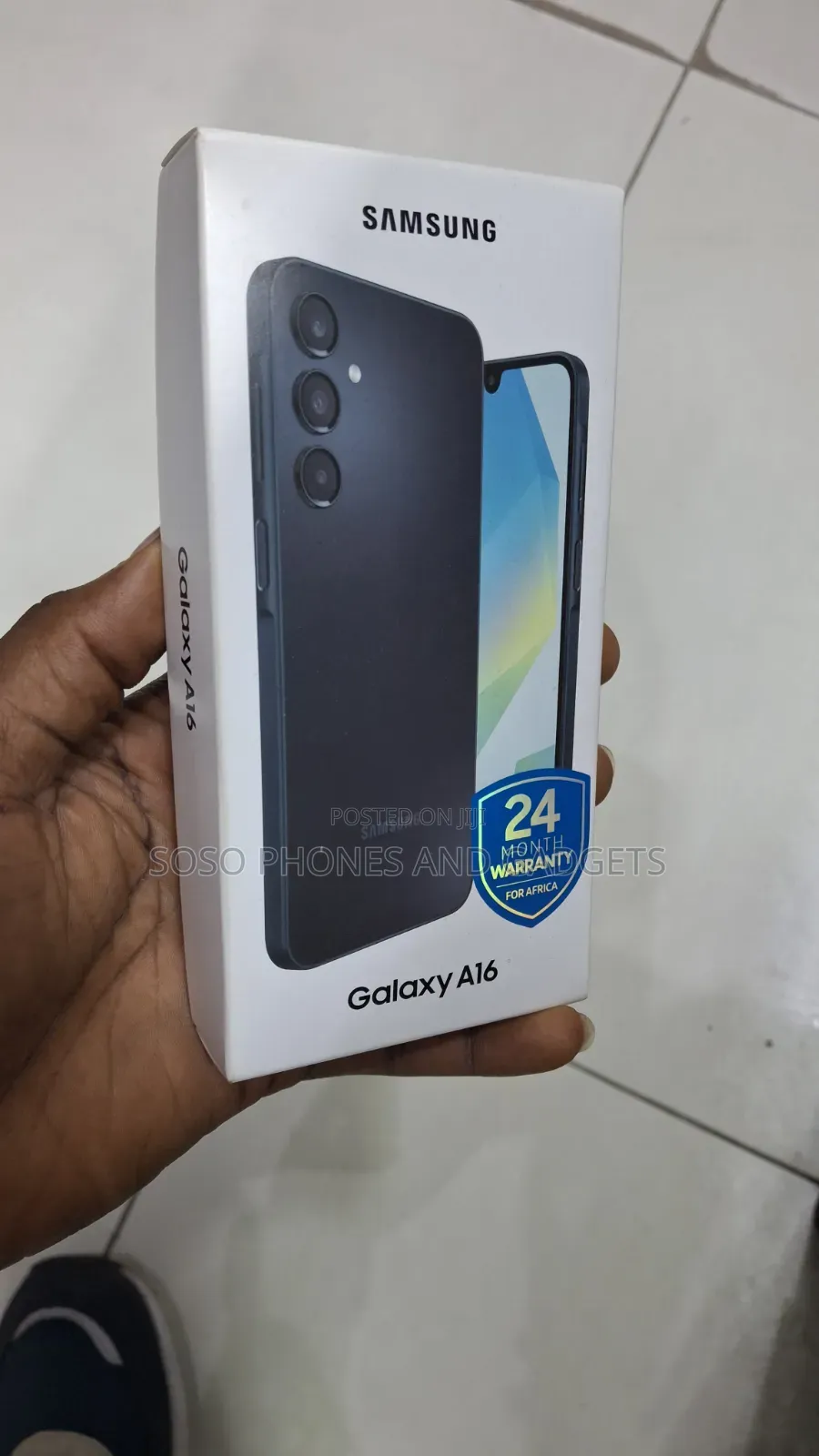 New Samsung Galaxy A16 128 GB Black