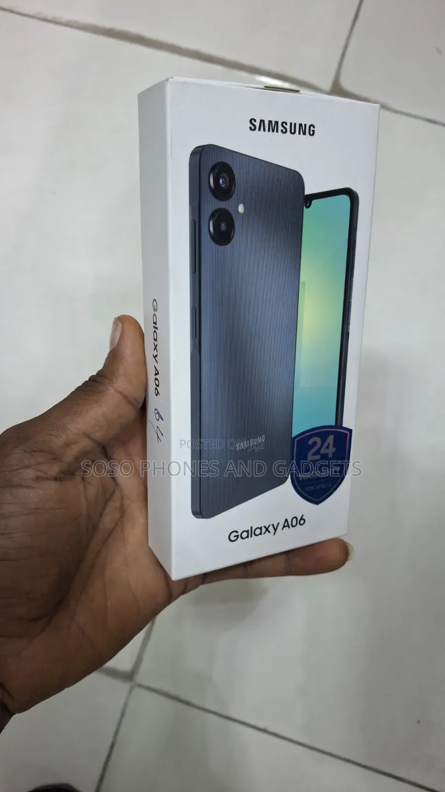New Samsung Galaxy A06 64 GB Black