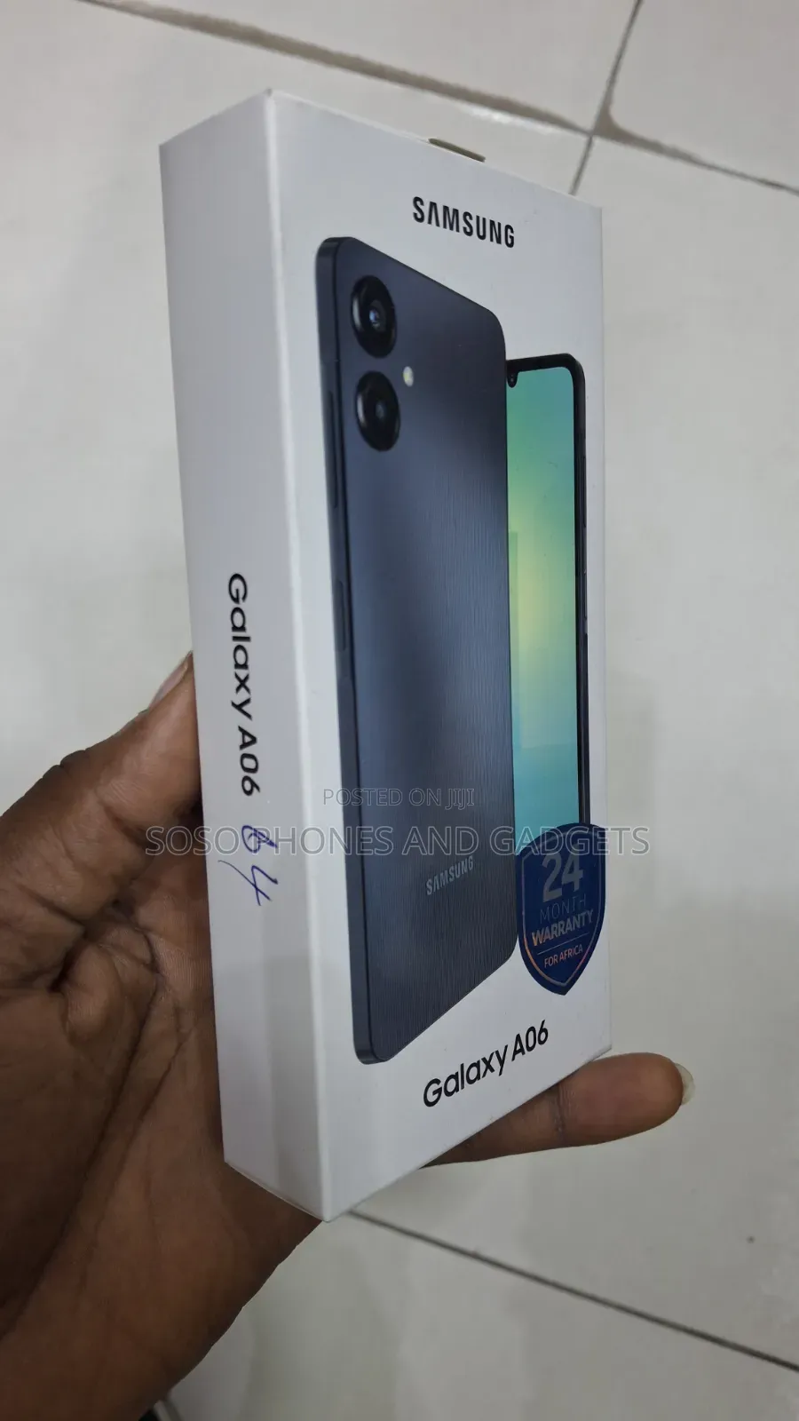 New Samsung Galaxy A06 64 GB Black