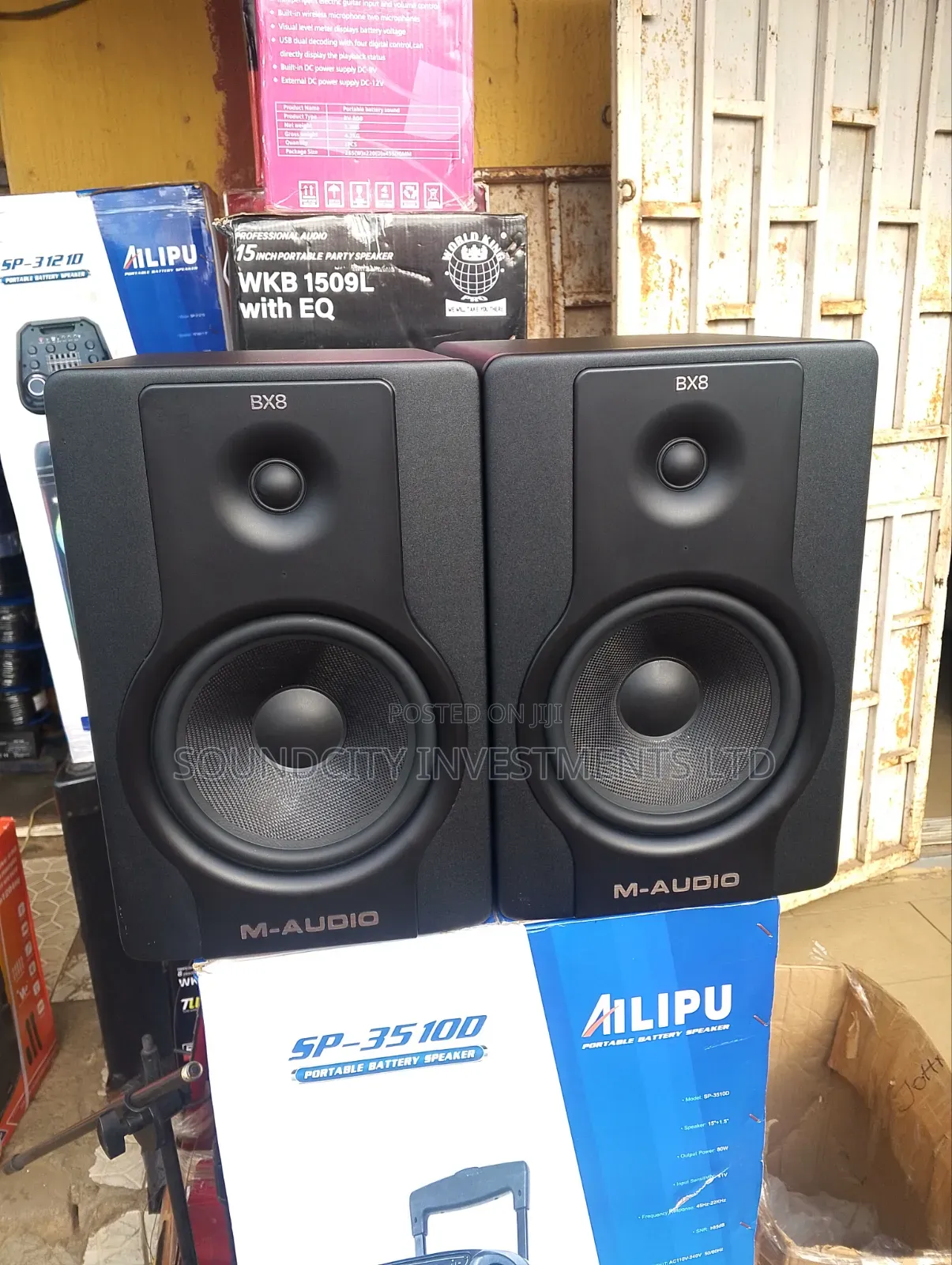 Neatly Used M-Audio Bx8 D2 Studio.