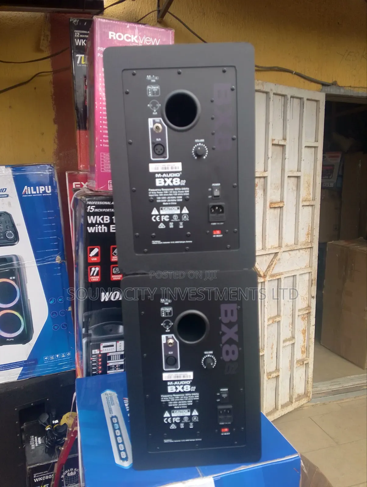 Neatly Used M-Audio Bx8 D2 Studio.