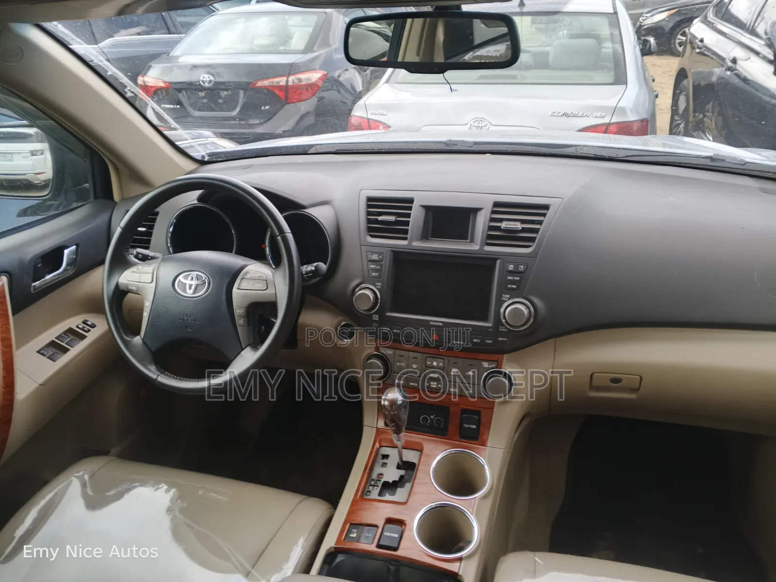Toyota Highlander Limited 2008 Blue