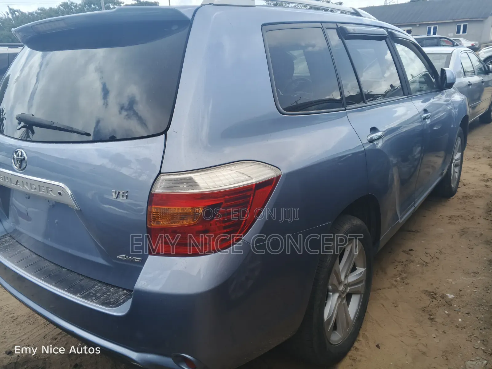 Toyota Highlander Limited 2008 Blue