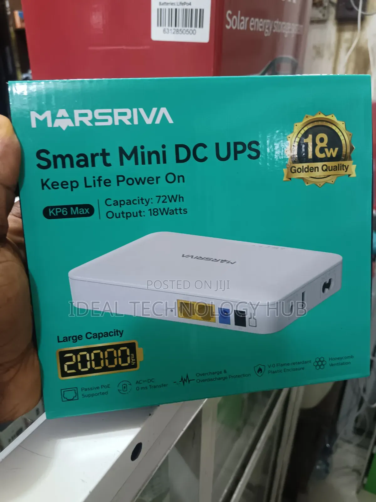 Marsriva Smart Mini Dc Router Power Bank 20000mah Kp6 Max