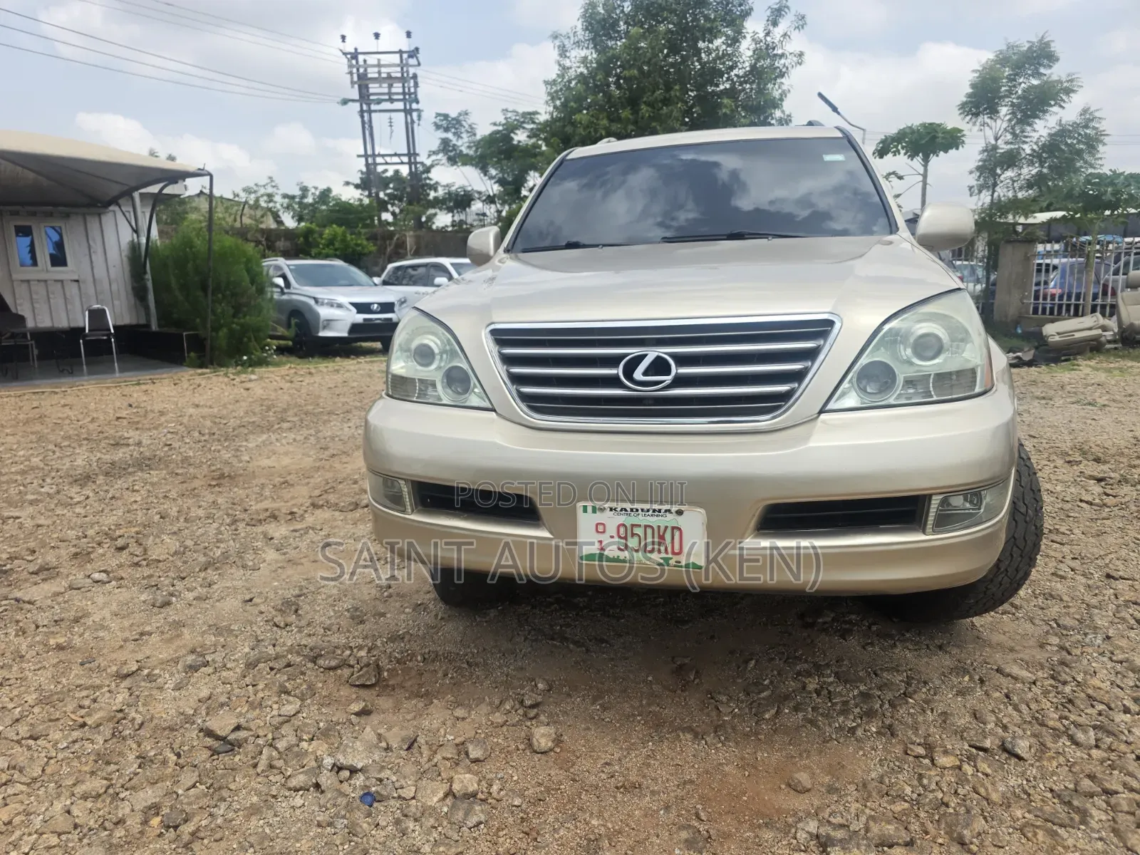 Lexus GX 470 2007 Gold