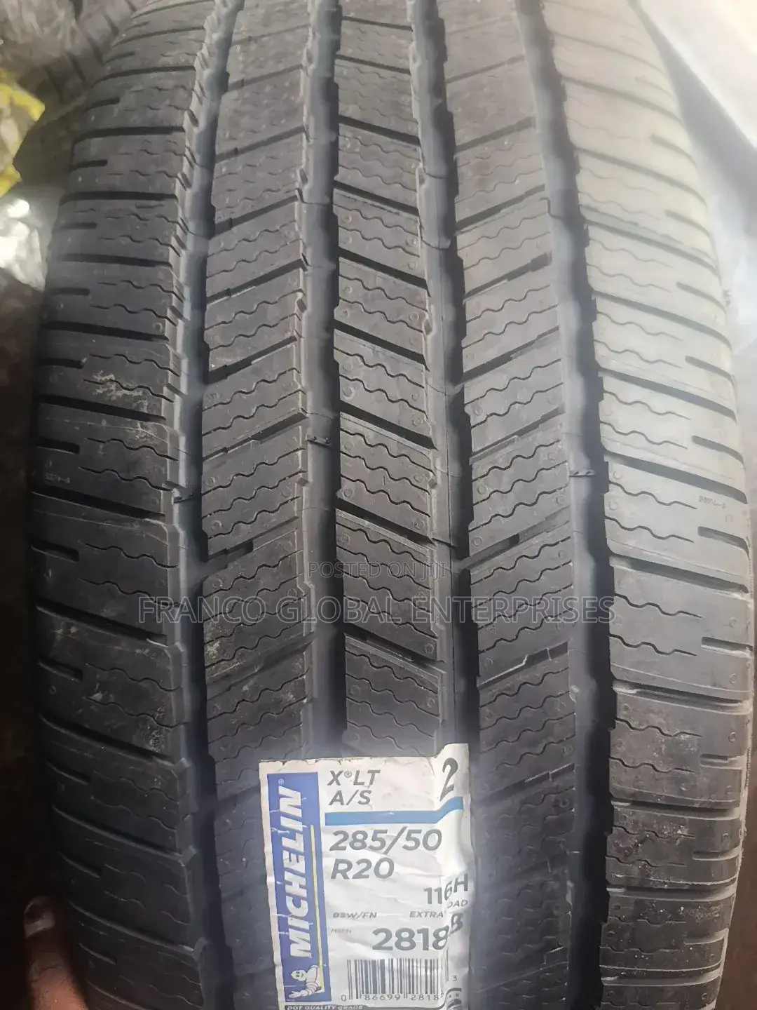 285/50r20 Michelin Premium Tire