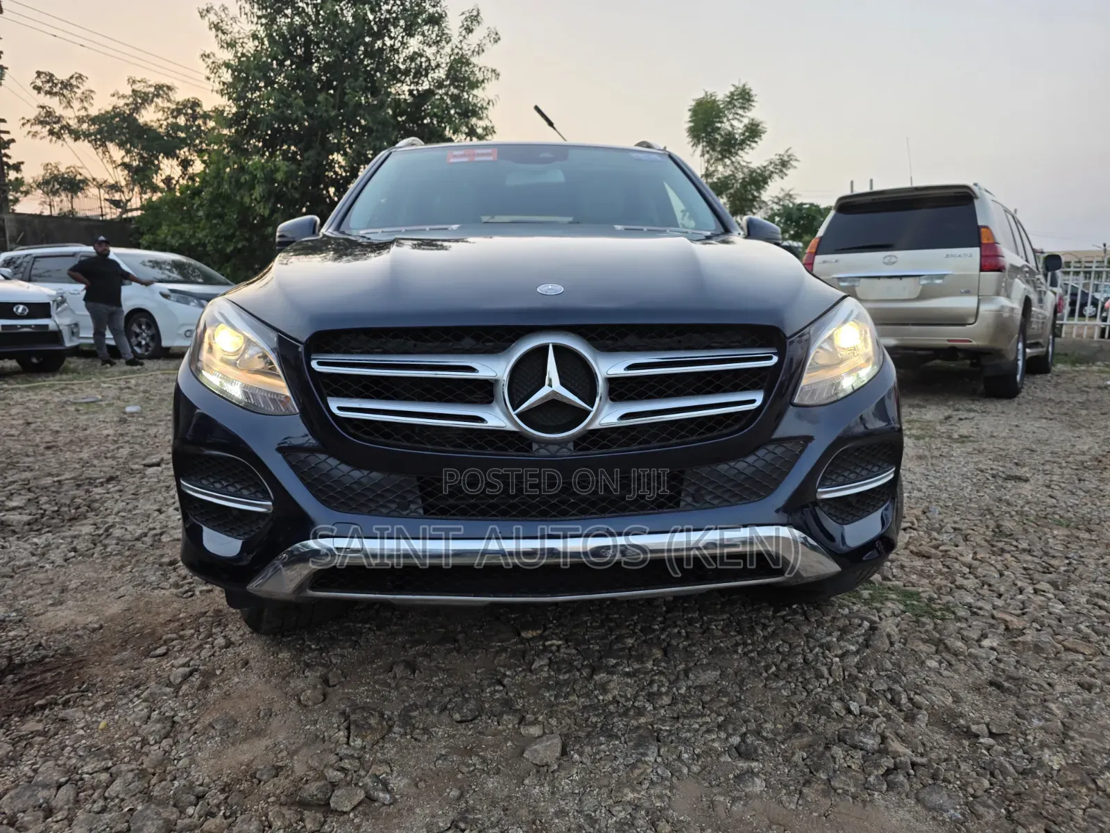Mercedes-Benz GLE-Class GLE 350 2017 Blue