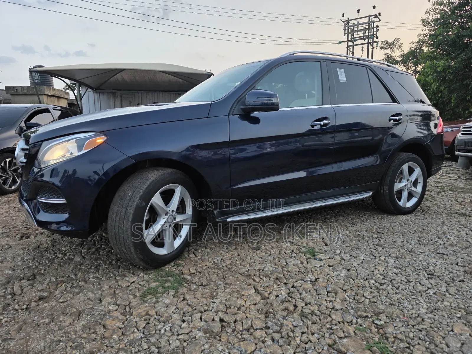 Mercedes-Benz GLE-Class GLE 350 2017 Blue