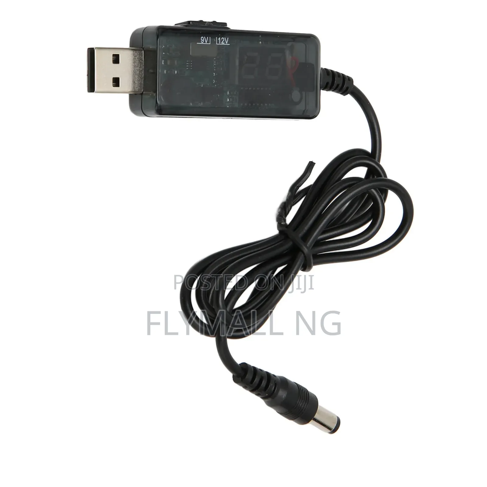 5v to 12v Power Bank to Router Usb-to-Dc Boost Converter Cable