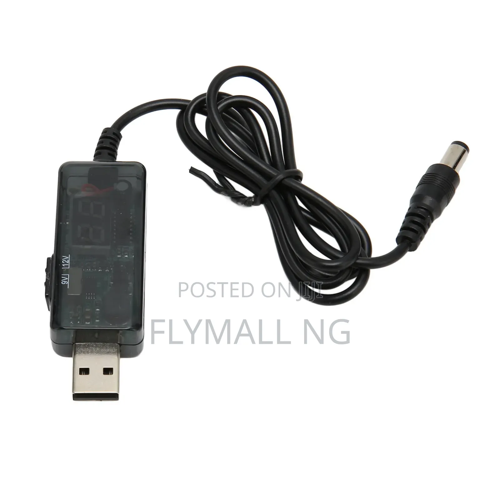 5v to 12v Power Bank to Router Usb-to-Dc Boost Converter Cable