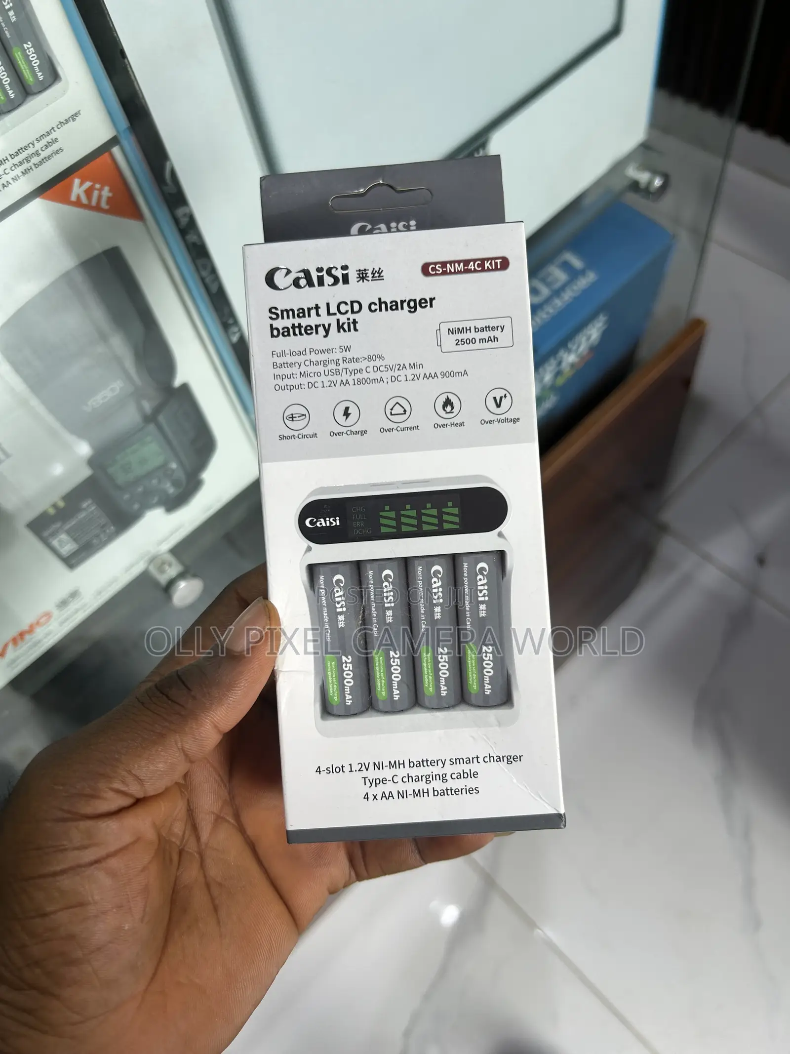 Caisi Smart Rechargeable Battery and Charger